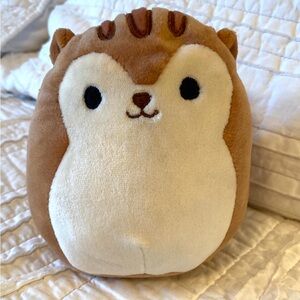 Squishmallows Sawyer the Squirrel Mini Stuffed Animal Plush Toy Brown 5" EUC